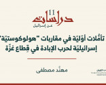 دراسات عن إسرائيل 11: تأمُّلات أوّليّة في مقاربات "هولوكوستيّة" إسرائيليّة لحرب الإبادة في قِطاع غزّة (أيلول، 2025)