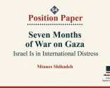 Position paper: Seven Months of War on Gaza - Israel Is in International Distress