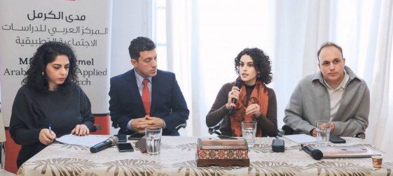 "أصوات مكتومة وفضاءات معسكرة: الأطبّاء الفلسطينيّون في المستشفيات الإسرائيليّة بعد السابع من أكتوبر" (شباط 2025)
